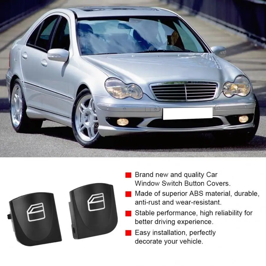 Кнопка переключателя стекла автомобиля крышка для Mercedes W203 C230 C240 C280 C320 C350 C5