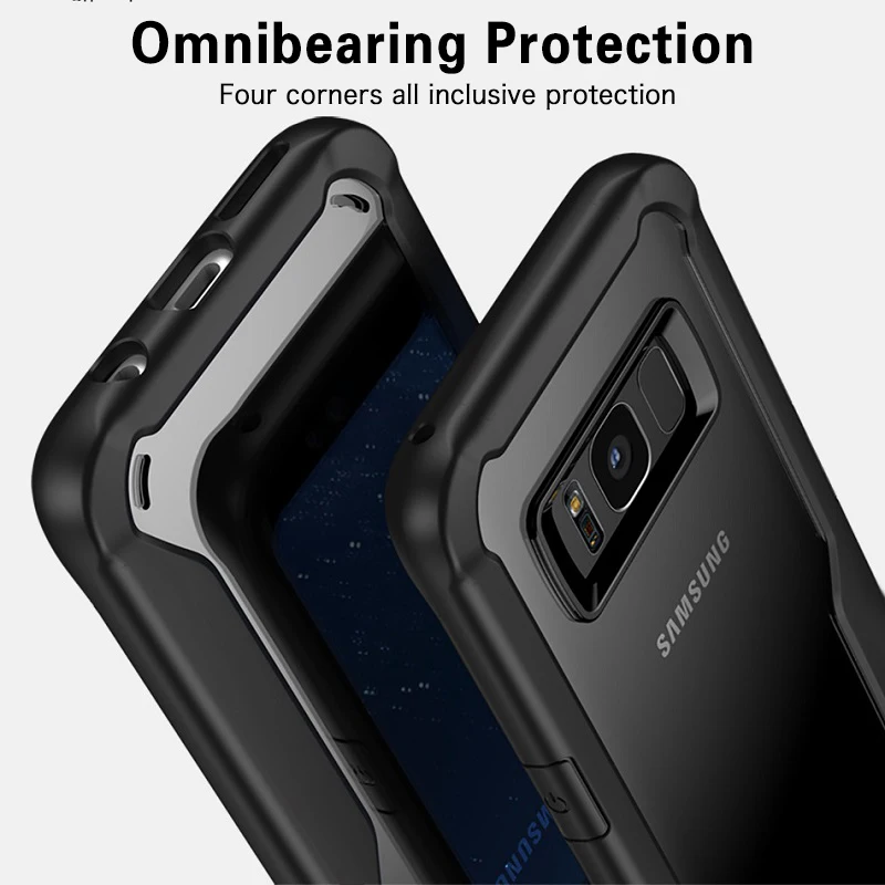 Чехол GKK для Samsung Galaxy a7 2018 чехол S9 S8 Plus прозрачный силиконовый A6 |