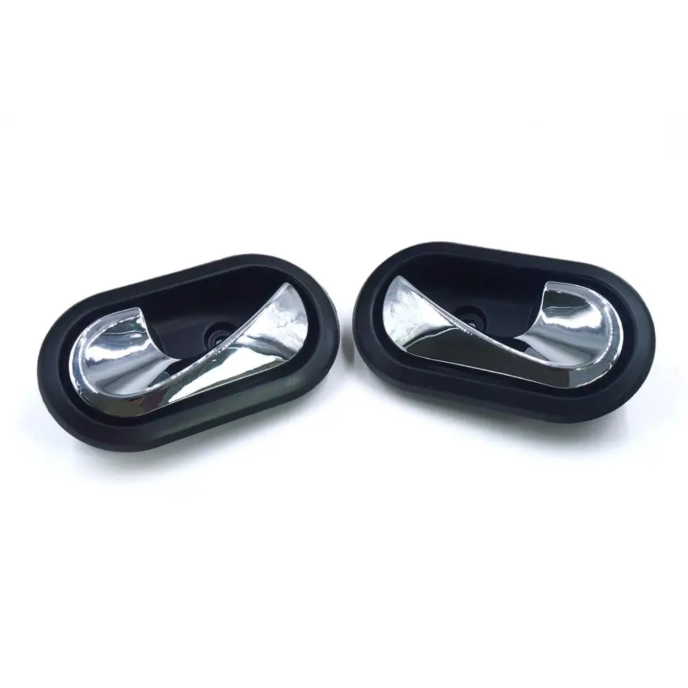 Set 8200733848 8200733847 ручки для межкомнатной двери автомобиля внутренняя дверная ручка для Renault Logan, duster 2012 2013 - Цвет: Set