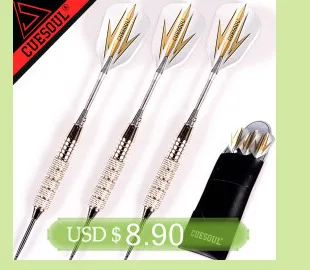 6 шт. Cuesoul 28 мм Профессиональные сменные Dart Сталь Совет Dart Аксессуары