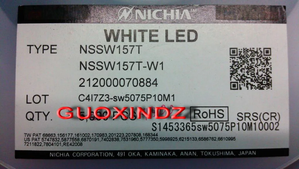 NICHIA светодиоды средней мощности 3014 0 5 W 30LM холодный белый 5000K NSSW157T|tv led 40|tv pagesled white tv