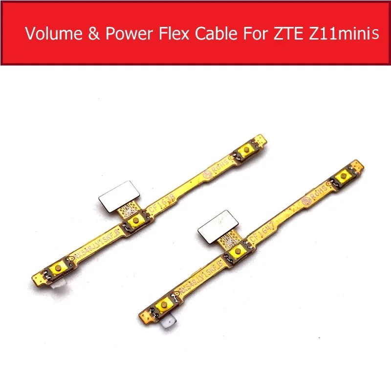 

Genuine Power & Volume Flex Cable For ZTE Nubia Z11 Minis NX549J Power & Volume Button Control Switch side key Flex Ribbon Parts