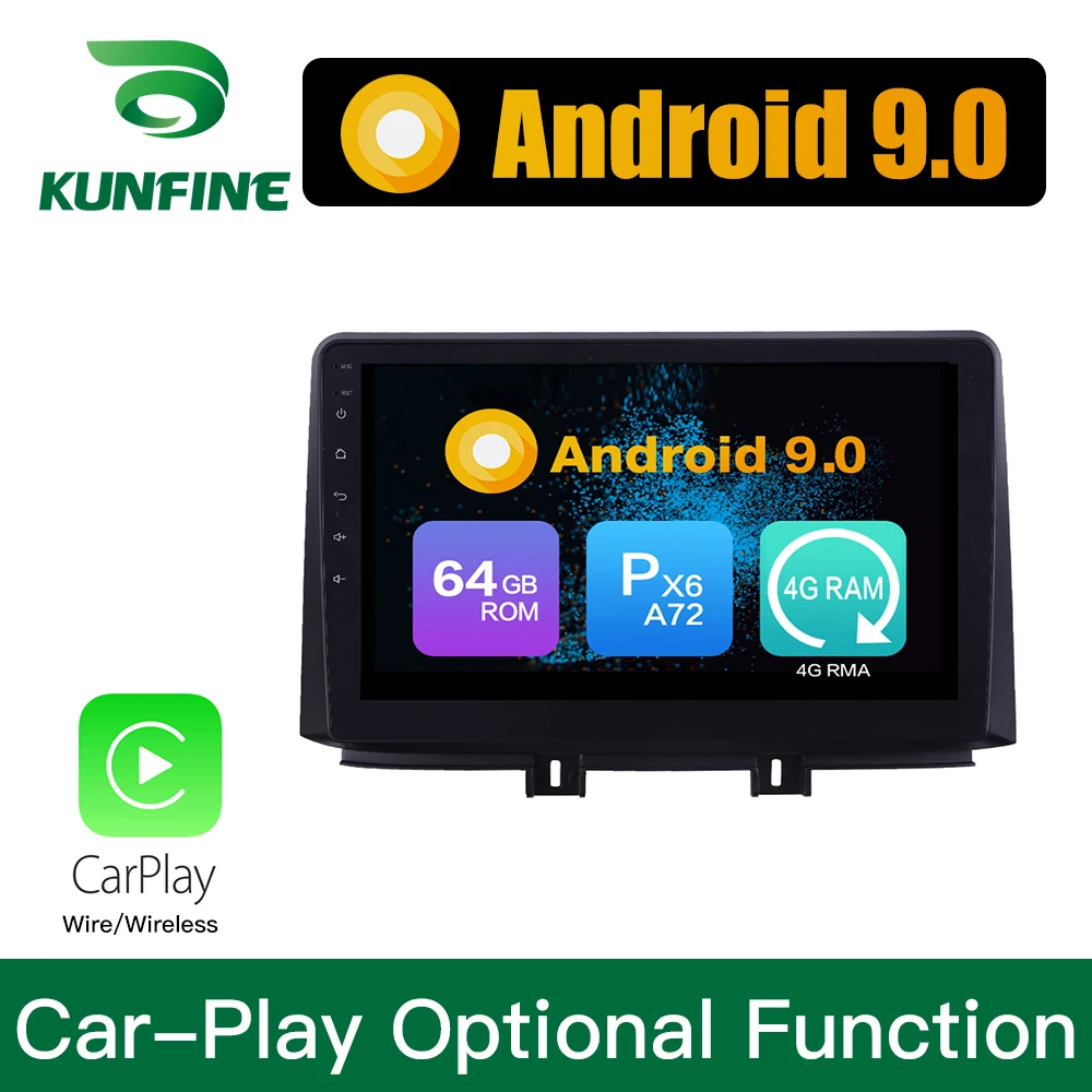Android 9 0 Ram 4G Rom 64G PX6 Cortex A72 автомобильный DVD GPS мультимедийный плеер стерео для Hyundai