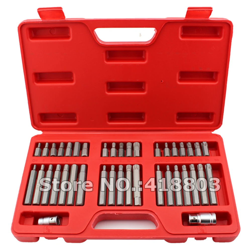 40 шт./компл. набор ключей Torx с шестигранной звездой многофункциональных