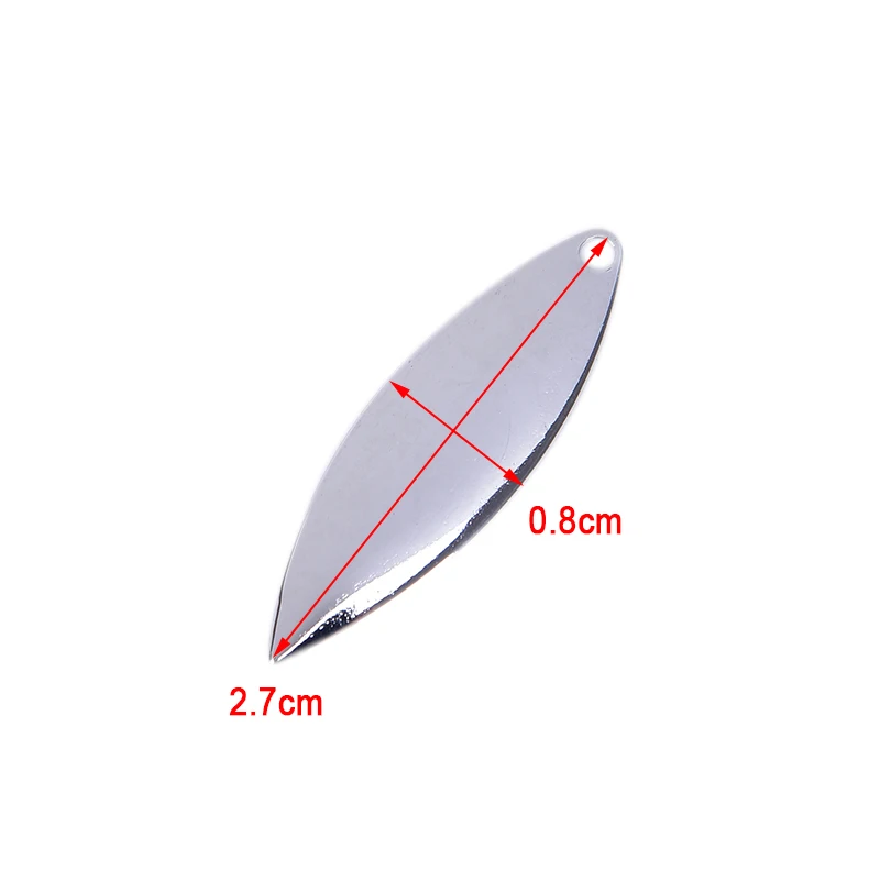 A-SV 50 шт. 45 г/50 г/75 г Металлические ивы Spinner лезвия гладкая отделка, Спиннер Сделай Сам приманки рыболовные приманки, снасти ремесло рыболовные Spinner Лезвия - Цвет: A-SV