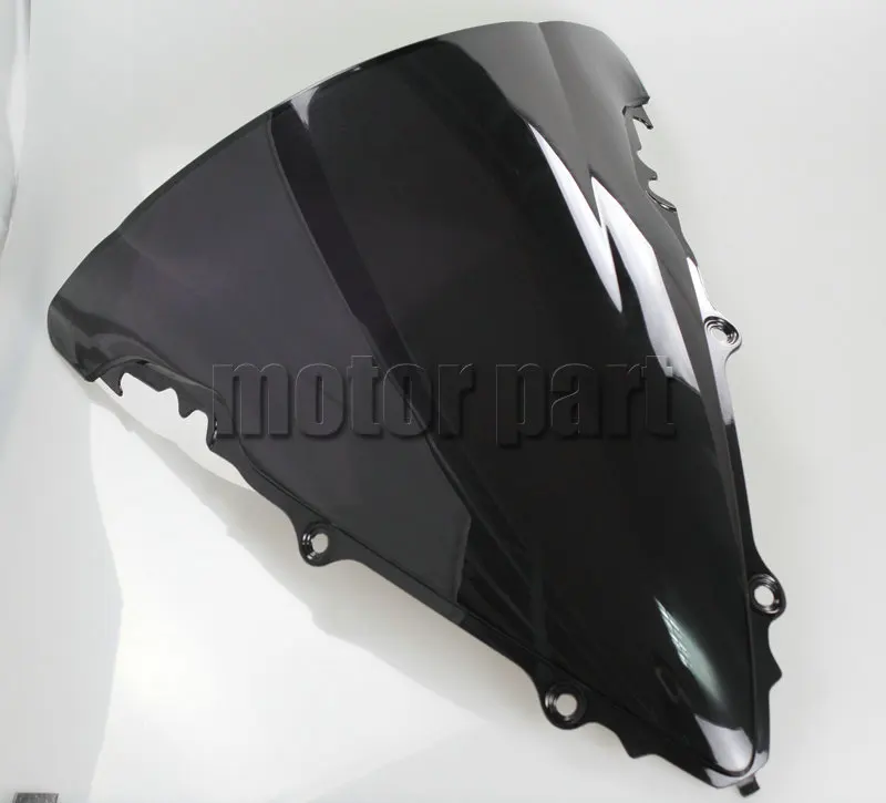 Мотоциклетные ветровые дефлекторы из черного АБС пластика для 2003 2005 Yamaha YZF 600 R6 2004
