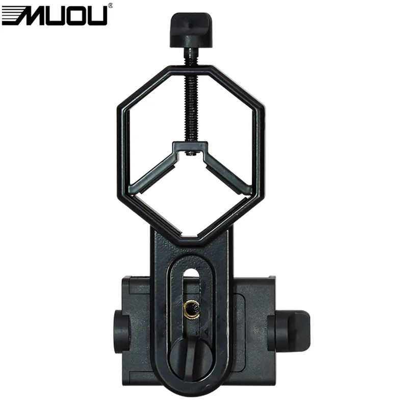 Черный кронштейн адаптера объектива смартфона для фотосъемки астрономический