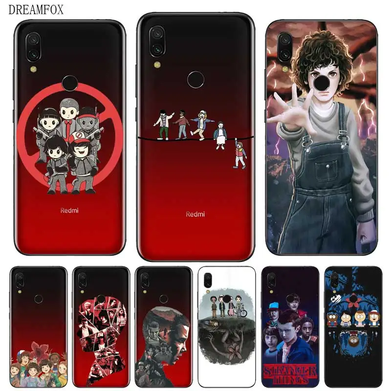 N420 Stranger Things Soft TPU Silicone Case Cover For Xiaomi Redmi Note 3 4 4X 5 5A 6 7 Pro Global |