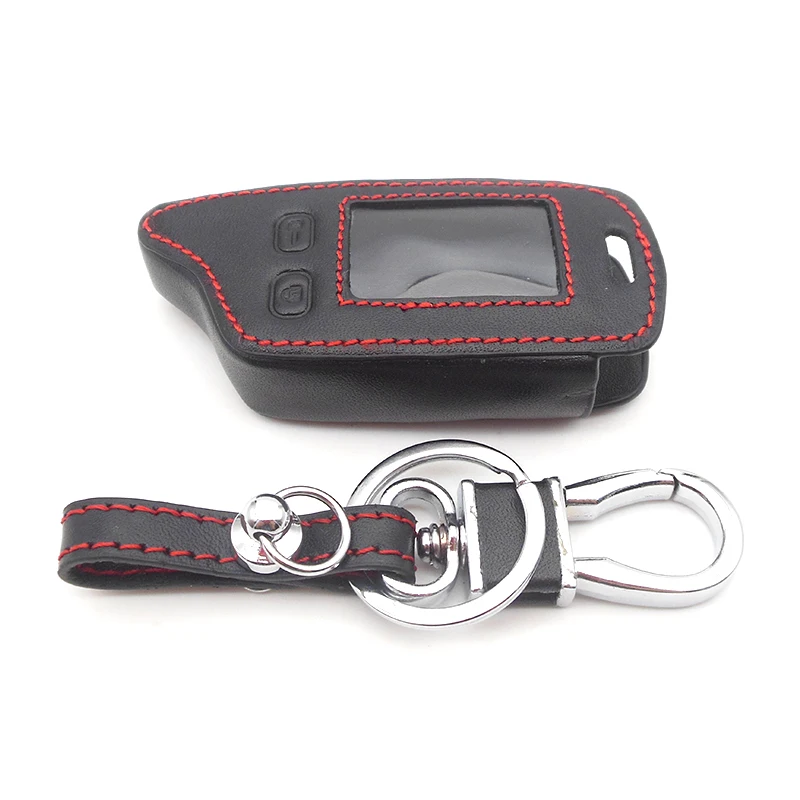 TW9010 ЖК-брелок кожаный чехол для Tomahawk TW9020 TW4000 TW7010 брелок-чехол дистанционного