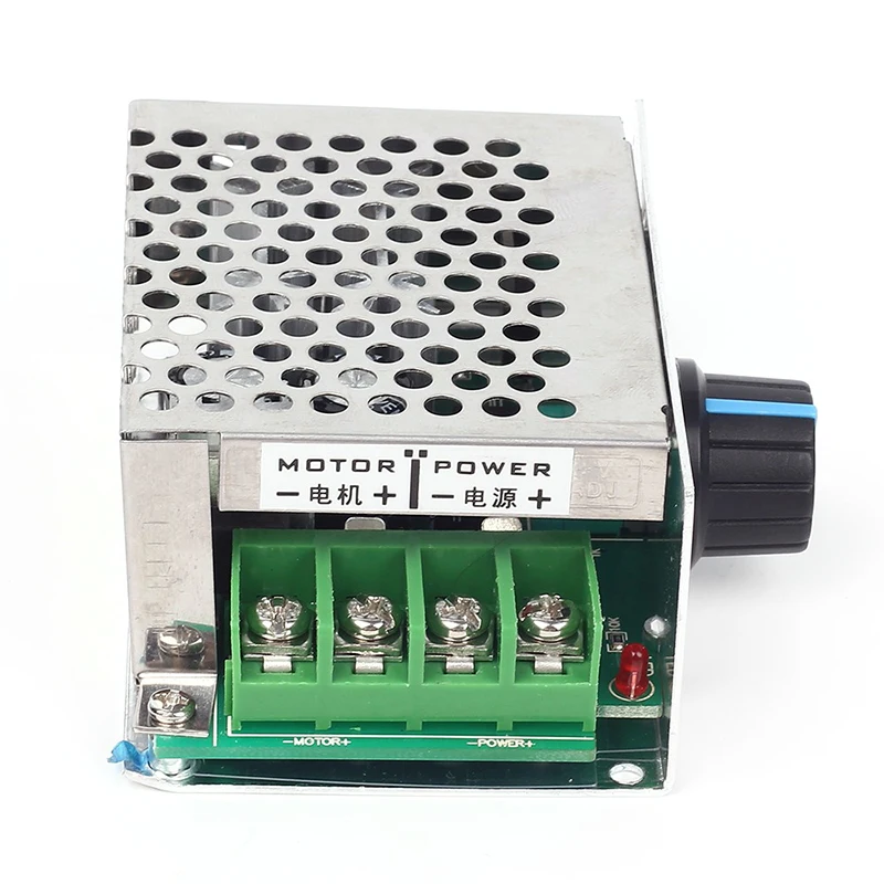 DC 10V 60V 12V 24V 36V 48V 20A ШИМ двигатель Скорость регулятор переключатель потенциометр