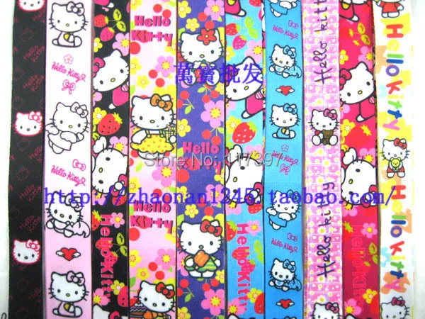 10 шт. рисунок «Hello Kitty» Средства ухода за кожей шеи шнурки для MP3/4 сотовых телефонов DS Lite