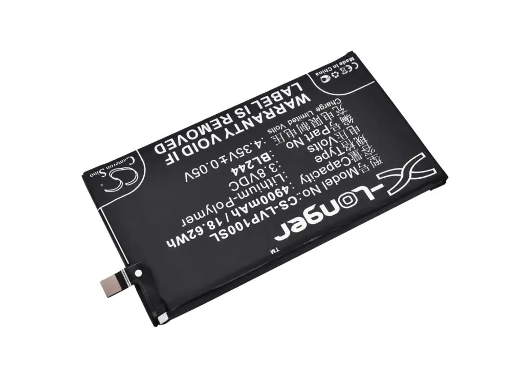 Cameron Sino 4900mAh аккумулятор BL244 для lenovo P1 Turbo, P1c58, P1c72, Vibe P1
