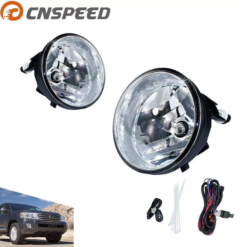 CNSPEED противотуманных фар для Toyota Sequoia Solara Tacoma Tundra пикап Внедорожник прозрачные