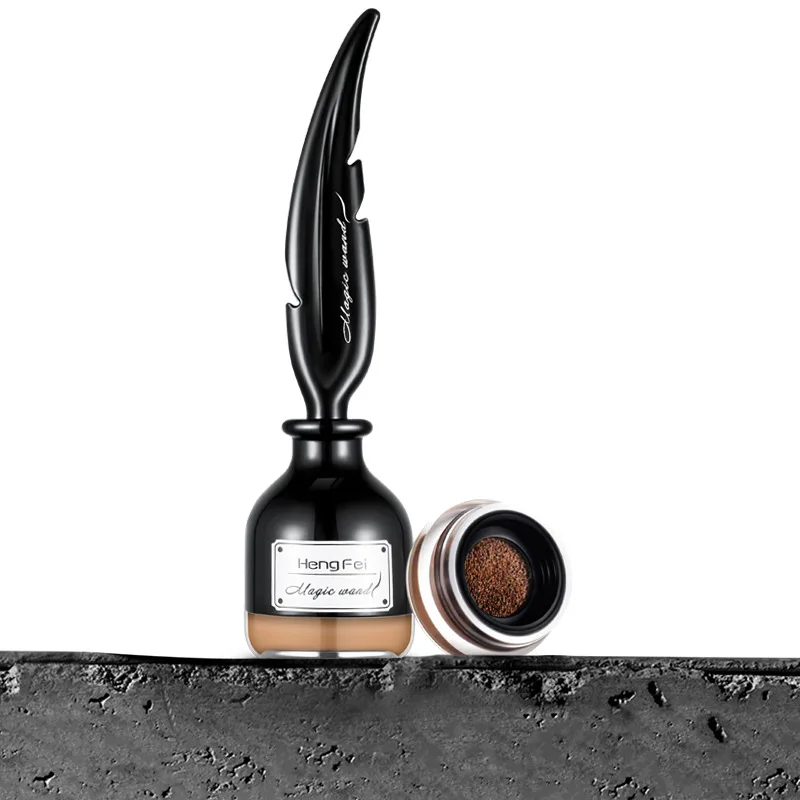 Микроблейдинг ручка для татуажа бровей с щеткой водостойкая гелевая краска