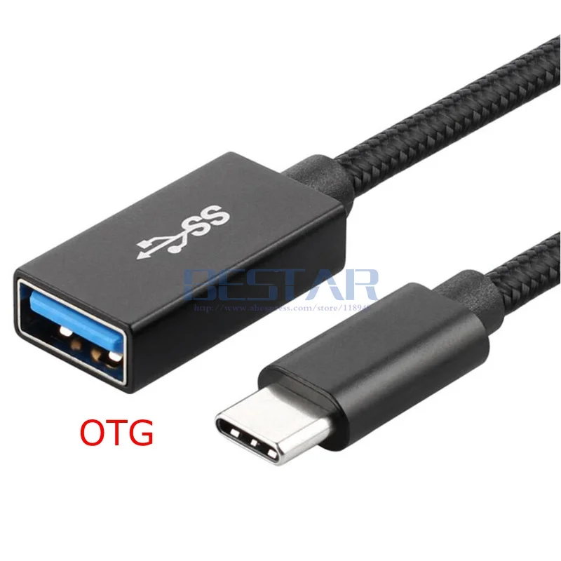 Новинка 2019 USB 3 1 Type C male to 0 A Женский OTG адаптер для передачи данных удлинитель