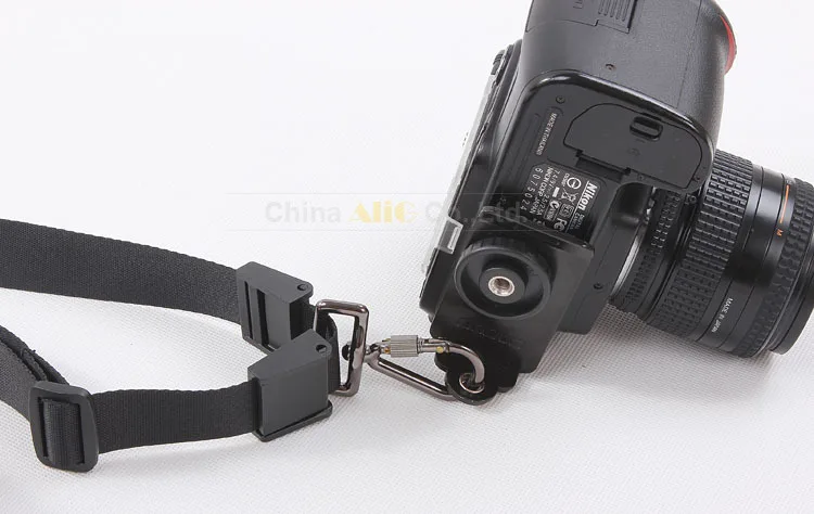 Сумка для камеры DSLR быстрый стропа металлический крюк безопасности сумка