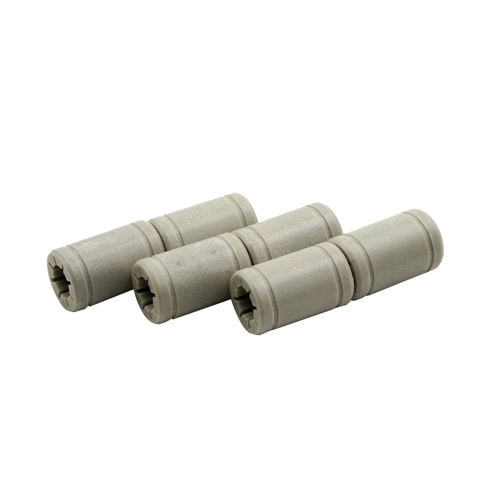 12 шт. сплошной полимерный LM8UU подшипник 8 мм вал такой же, как Drylin RJ4JP-01-08 для Anet Prusa i3 3d принтер Анет подшипник ID 8 мм