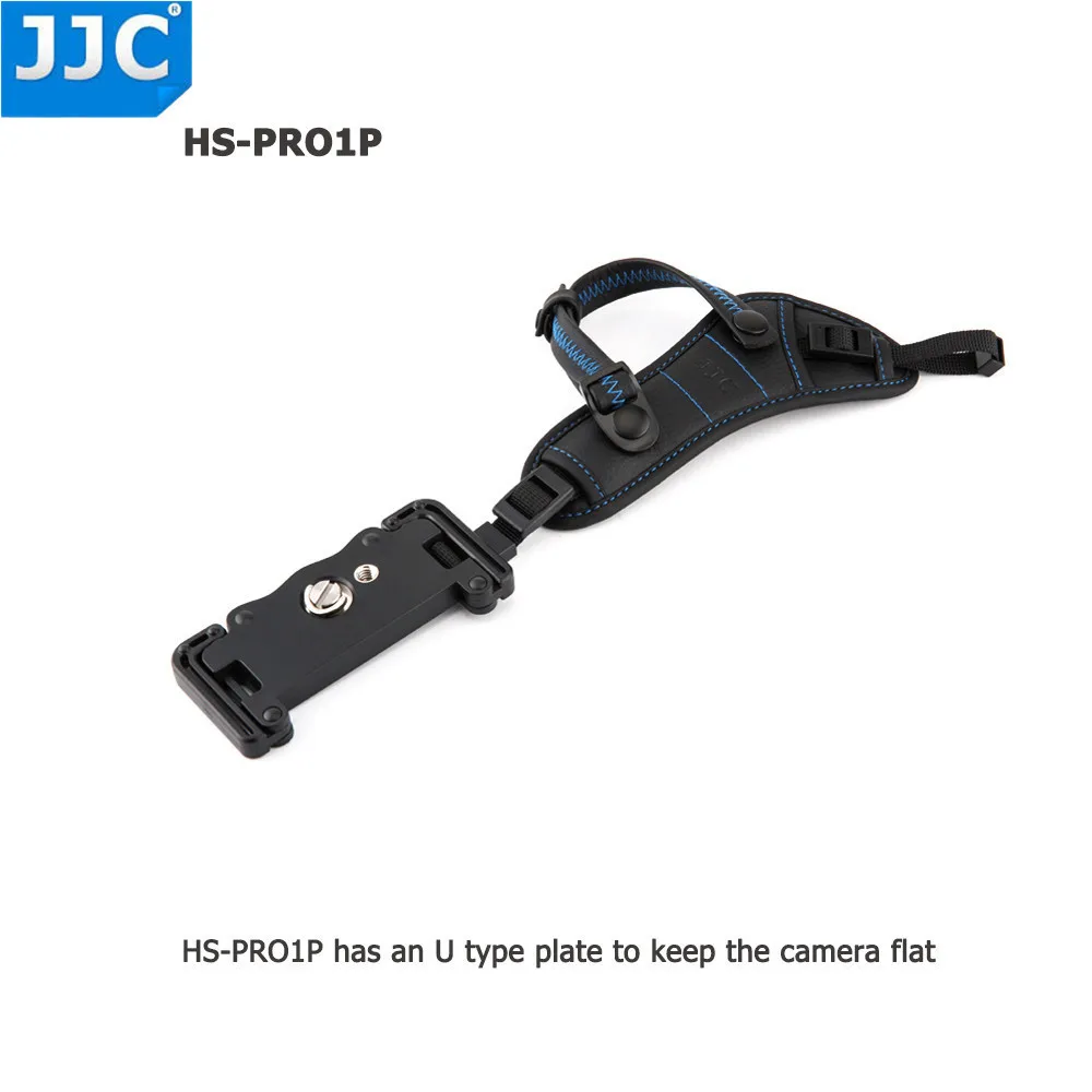 JJC HS-PRO1M/HS-PRO1P ручной ремешок для большинства DSLR камер с 1/"-20 штативным гнездом для sony/Nikon/Canon/Panasonic/Olympus