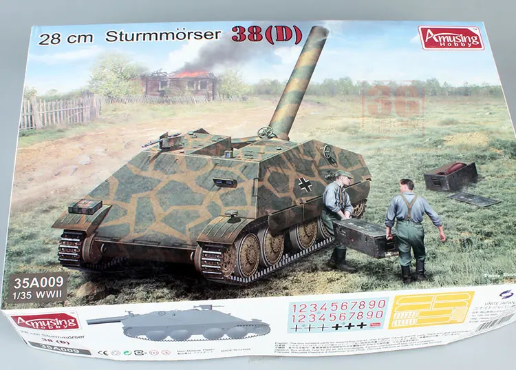 

Забавное хобби 1/35 28 см STURMMORSER 38(D) 35A009