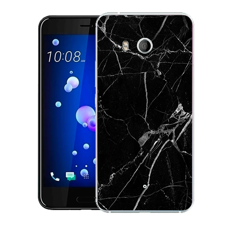 Чехол s для htc u 11, чехол, 5,5 дюйма, мягкий ТПУ, силиконовый, мраморный принт, для htc u 11, чехол для телефона Fundas для htc u 11 U11 - Цвет: 08