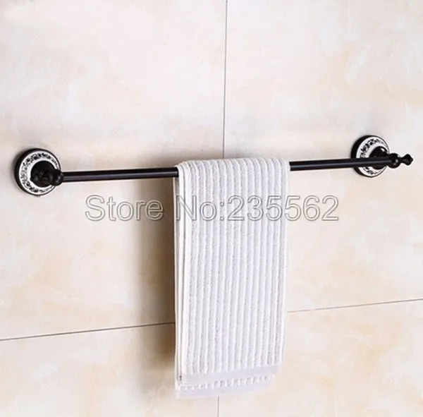 Черные латунные настенные держатели для полотенец Cba057|bar towel holder|towel bar holdertowel |
