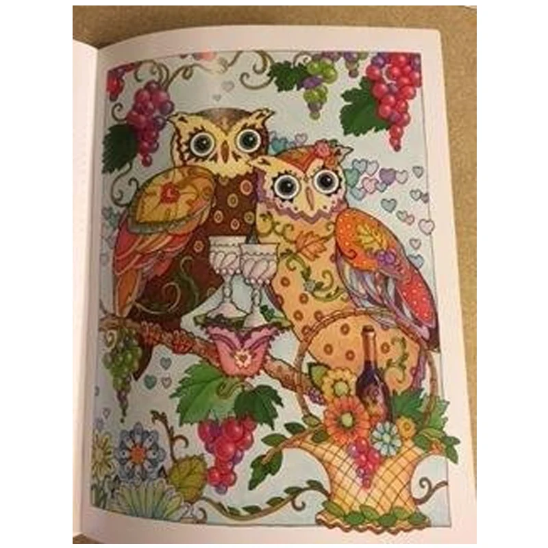 Книжка раскраска с животными для взрослых и детей снятия стресса художественная