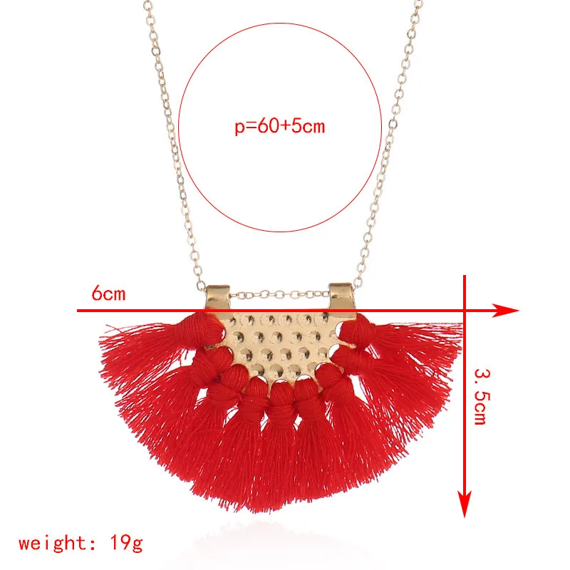 

Naomy&ZP Tassel Necklace For Women Pendant Necklace Boho Statement Long Bohemian Necklace Cute Vintage Ethnic Fashion Jewelry