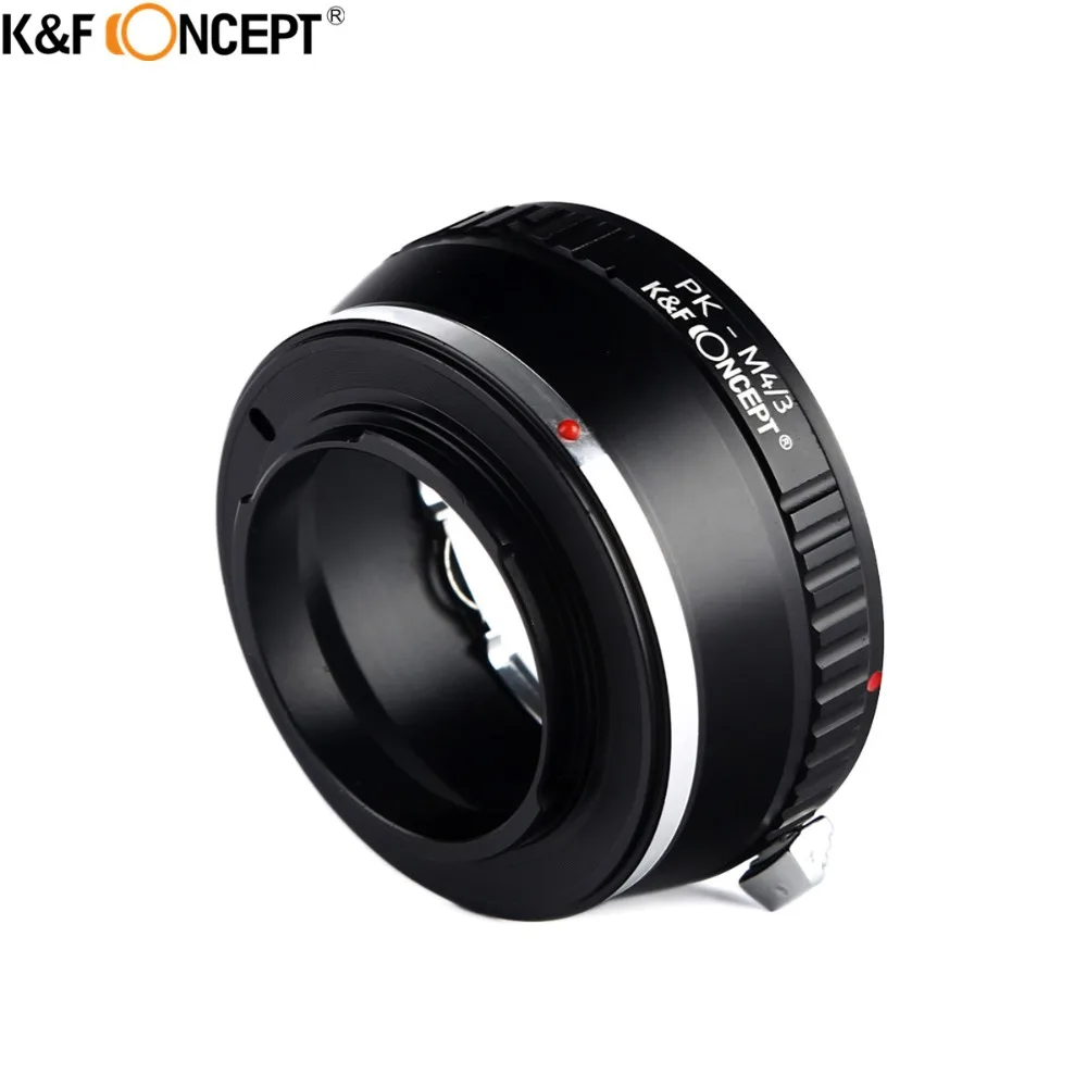 K&ampF CONCEPT PK-M4/3 Camera Lens Mount Adapter Ring For Pentax K PK To Olympus M43 E-P1/E-P2/E-PL1 and Panasonnic | Электроника