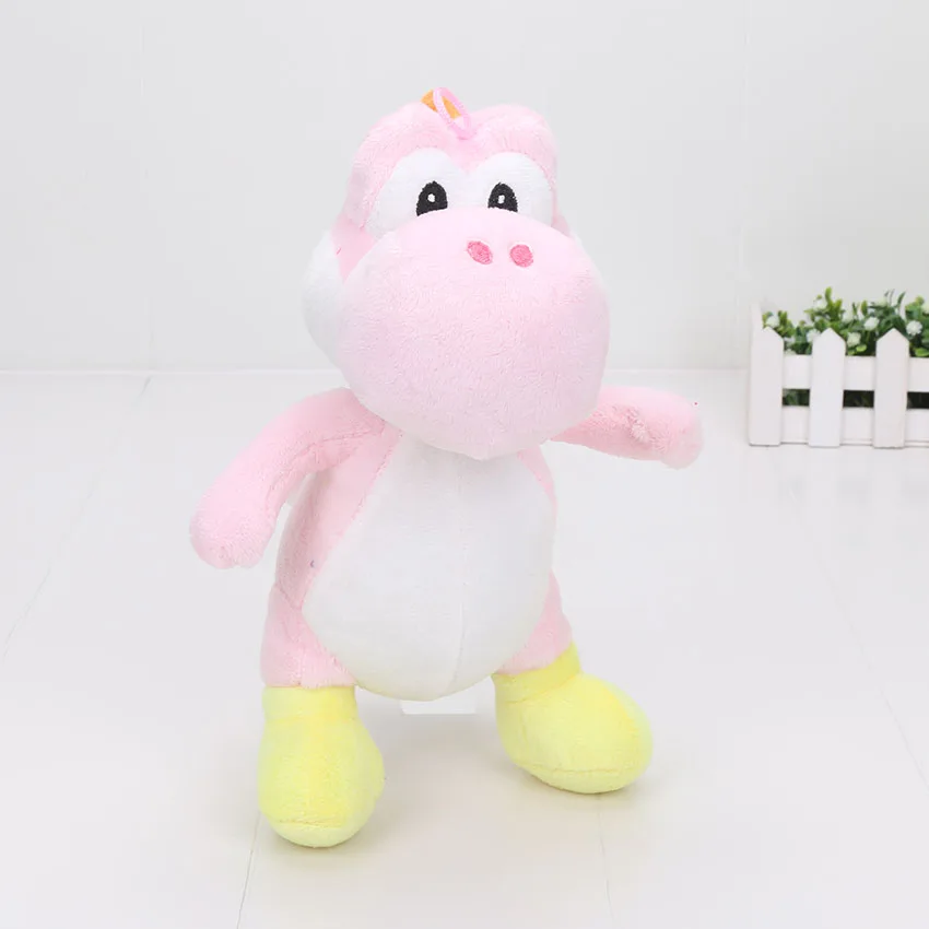 2373 40cm Yoshi3 18-40 см аниме игры Super Mario Bros Плюшевые игрушки гриб жаба Yoshi Сухие Кости Koopa Iggy Мягкие плюшевые игрушки детские подарки - Цвет: 2373 40cm Yoshi3