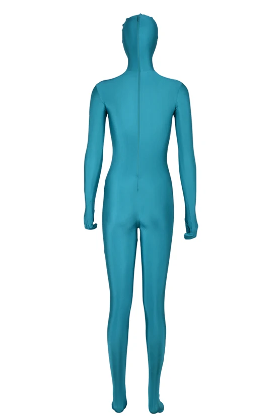 (FZS038) Лайкра Полный боди Zentai костюм на Хэллоуин Унисекс Вторая Кожа облегающие