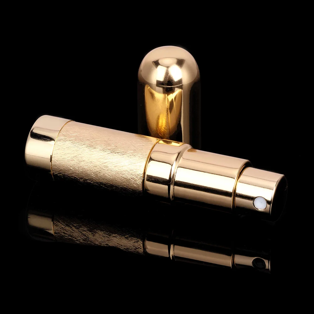 Портативный мини-флакон с распылителем для путешествий алюминиевый