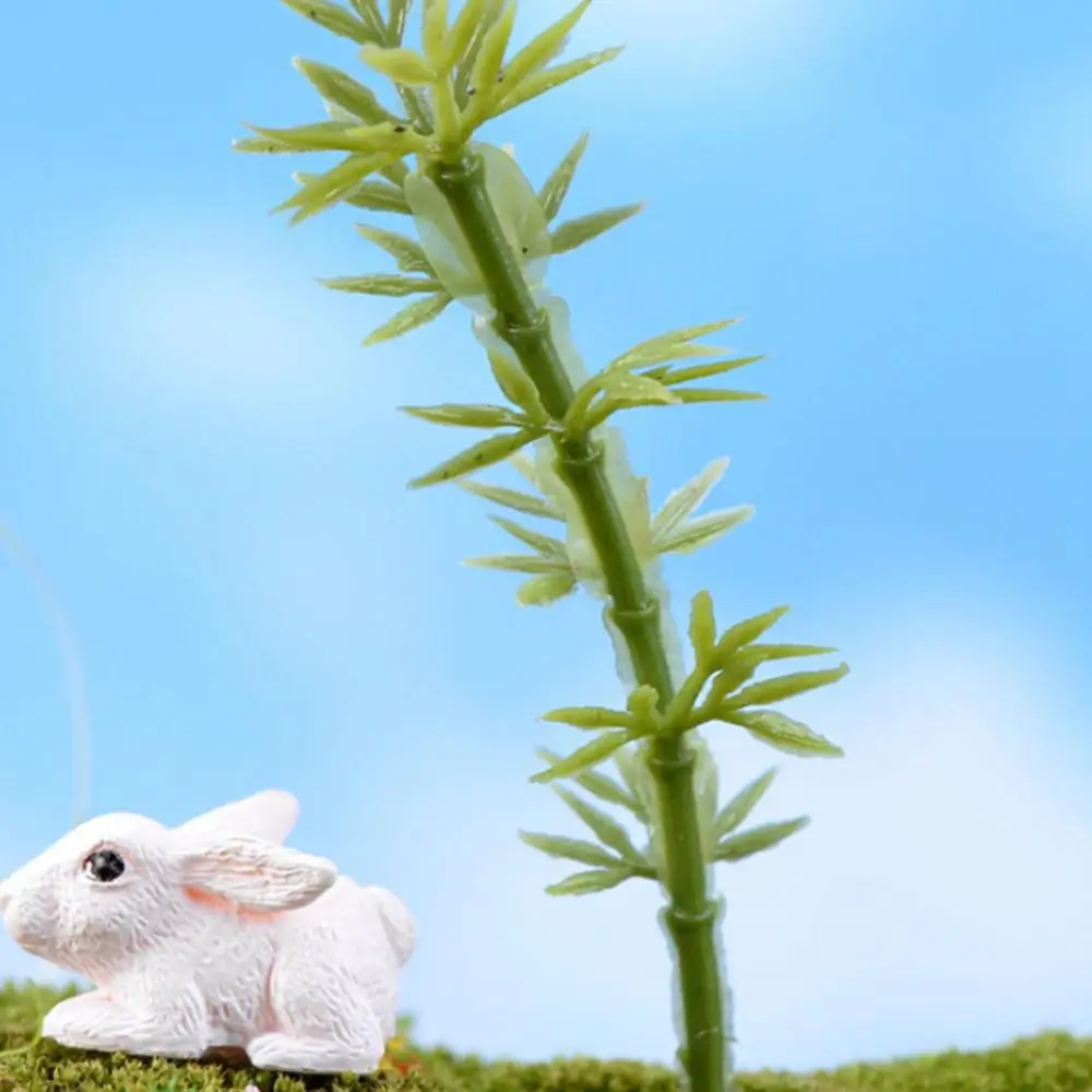 9 Новые горячие продажи украшения дома аксессуары Пластиковые ремесла Kawaii деревья для миниатюрный садовое украшение кукольный домик горшок для растений Diy ремесло - Цвет: 9