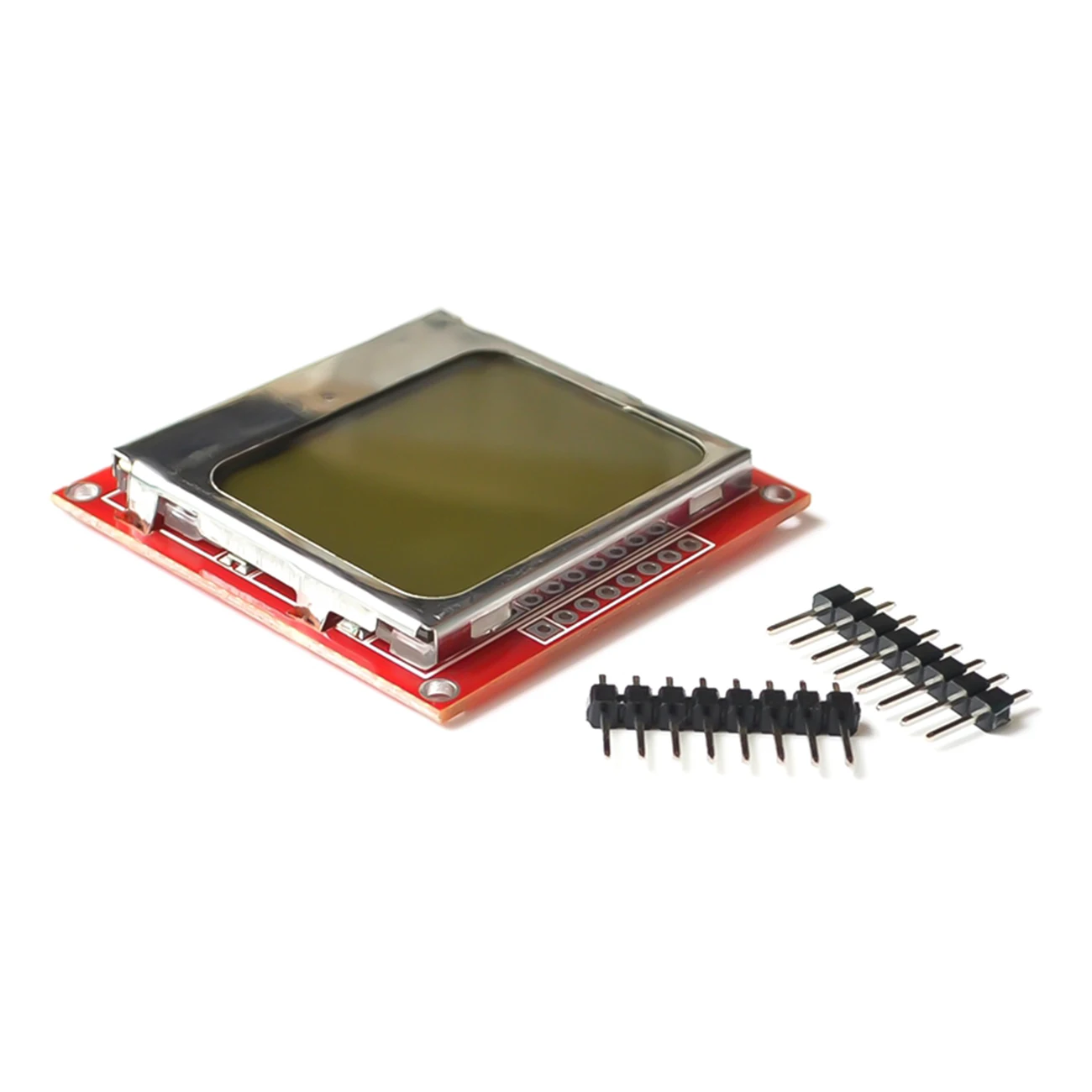 10 шт. Smart Электроника LCD модуль дисплей Мониторы белый PCB устройство подсветки 84*84