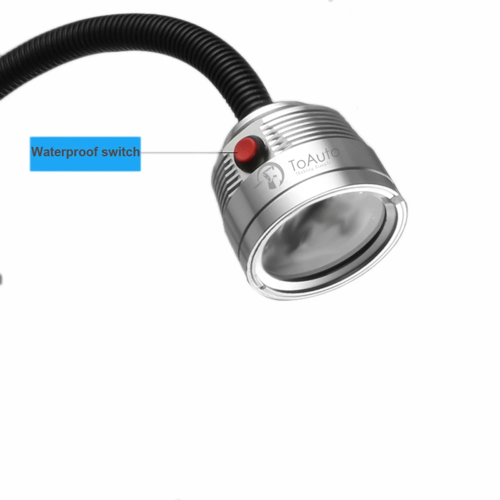 

3W 24/36/220V Flexible LED Working Light Explosion-proof Waterproof Oil-proof Workshop Lathe Lamp Milling CNC Machine Tool Light