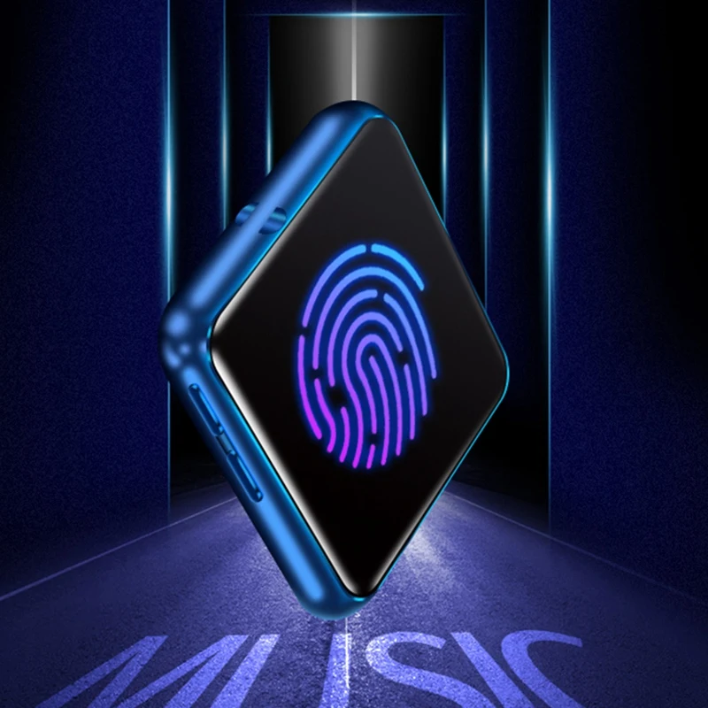 Mahdi Новое поступление мини bluetooth MP3-плеер, поддержка tf-карты один ключ A-B Повтор для учебы. Вес: 21 г
