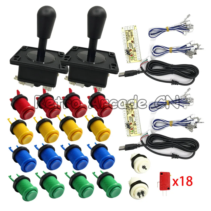 Аркадная игра DIY набор для Mame USB Zero Delay энкодер 8 способ классический аркадный