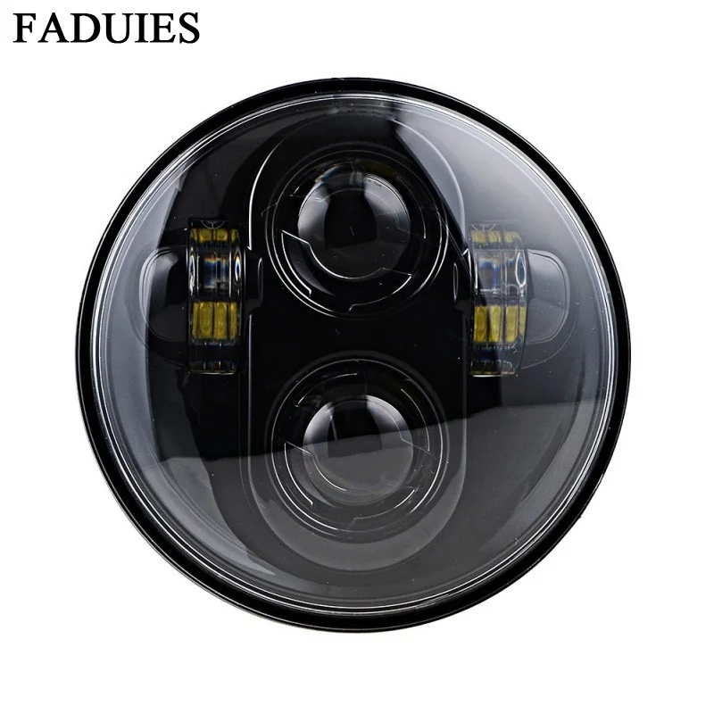 FADUIES 5 3/4 &quot For Harley Headlight 5.75 New Harley-David LED Headlamp Softail Dyna And Sportster Models |