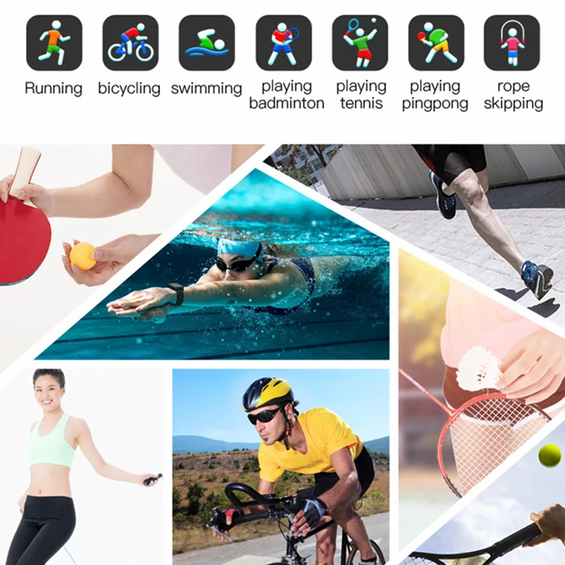 

Waterproof Smart Watch Men Sport Heart Rate Monitor Blood Pressure Smartwatch Adult Fitness Tracker 1.3' Screen for IOS Android