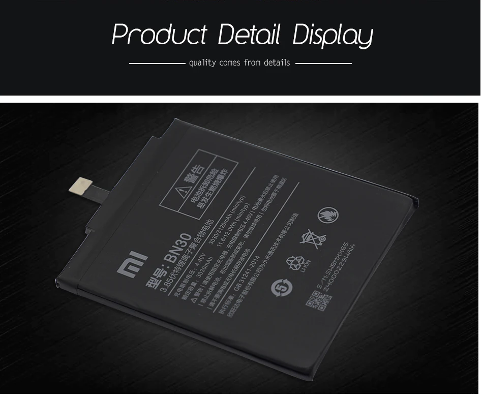 Xiao mi Phone для Xiao mi Red mi 4A аккумулятор BN30 3120 мАч Redrice 4A Hong mi 4A батарея высокого качества+ Инструменты