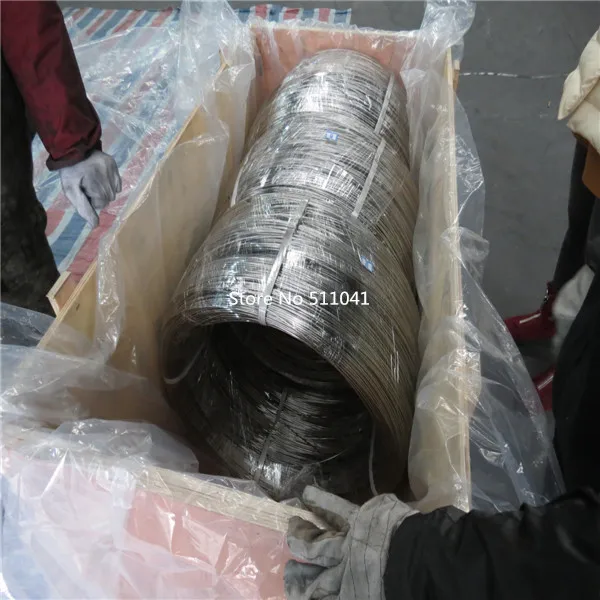 Ti титановая металлическая проволока Gr5 титановый класс 5 (Ti6Al4V) Проволочная