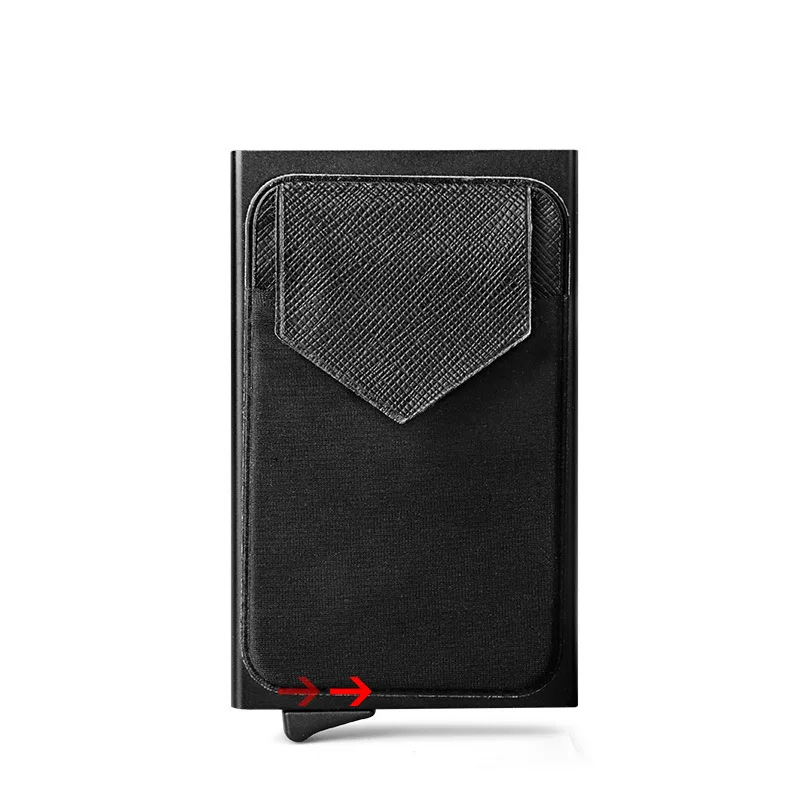 2019 новый кредитный держатель для карт металлический ID анти Rfid кошелек деловой