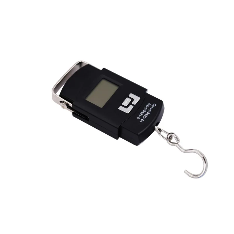 Карман ручные весы 50 кг/10g ЖК-дисплей дисплей цифровые электронные ручной крюк балансировочное Взвешивание с Подсветка 20% DT6