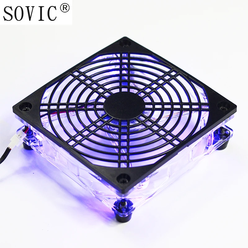 New USB 5V 120mm Led Cooling Fan Wifi Router Holder Cooler TV set-top Box Support heatsink for Computer/pc Pet radiator | Компьютеры и