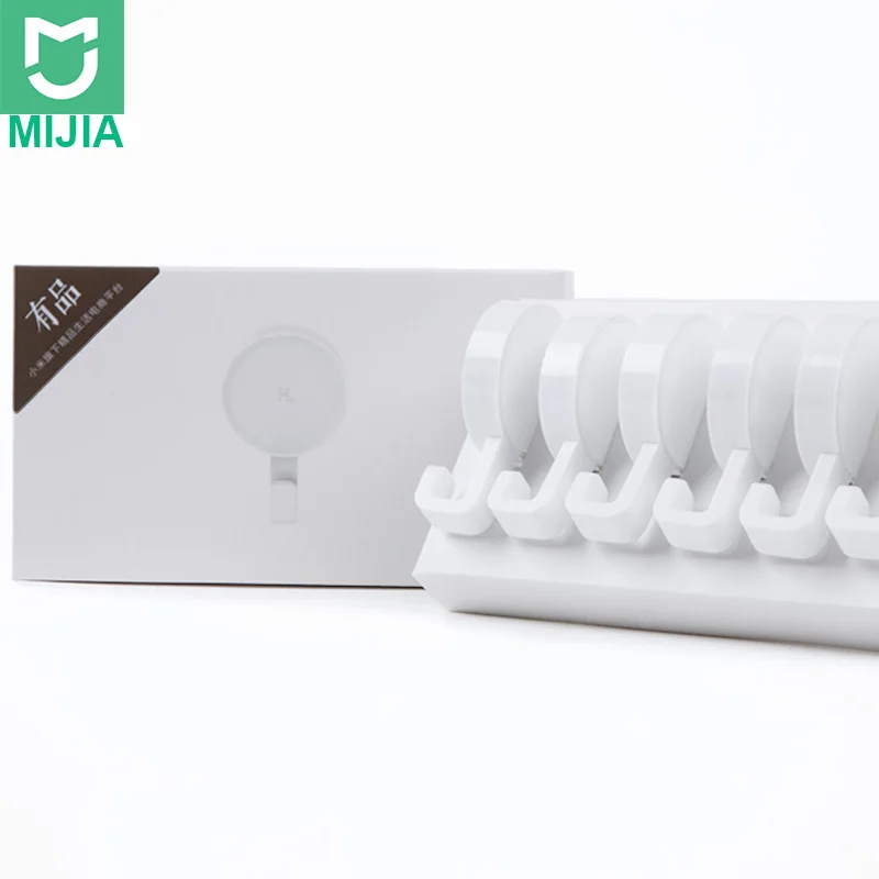 Новое поступление 6ps Xiaomi Mijia HL настенные крючки для дома маленький клей ванной