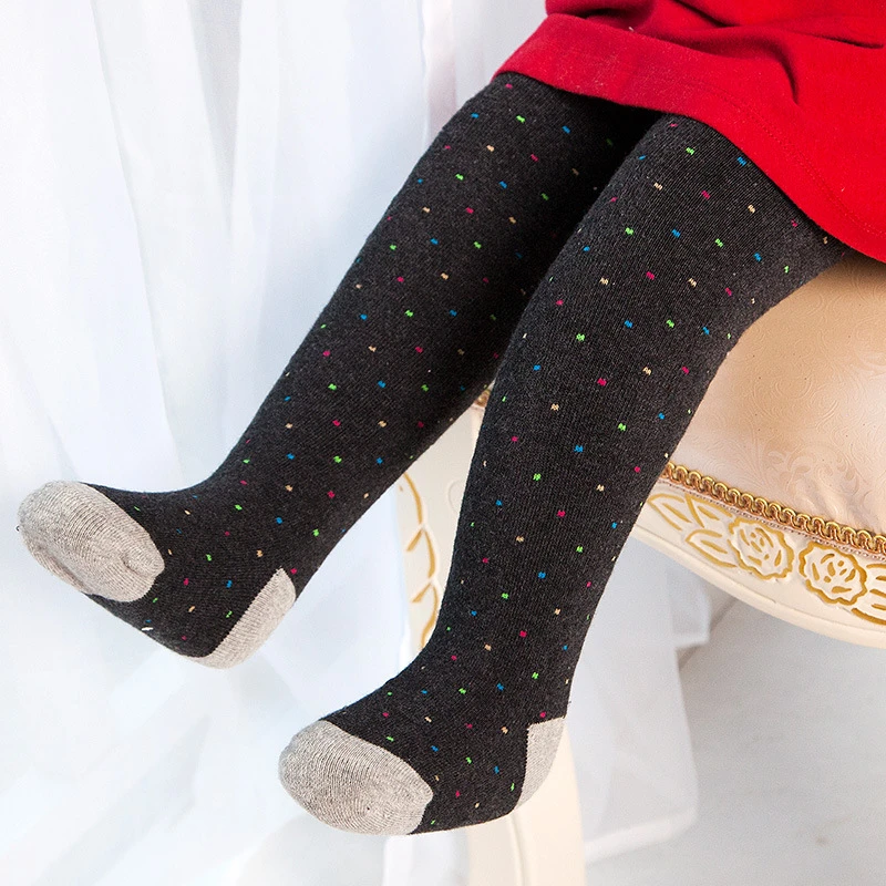 Плотные теплые колготки для маленьких девочек махровые плотные зимние