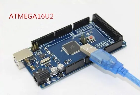 Livraison gratuite Mega 2560 R3 Mega2560 REV3 Conseil ATmega2560-16AU+ кабель USB совместимый для arduino Mega 2560 r3