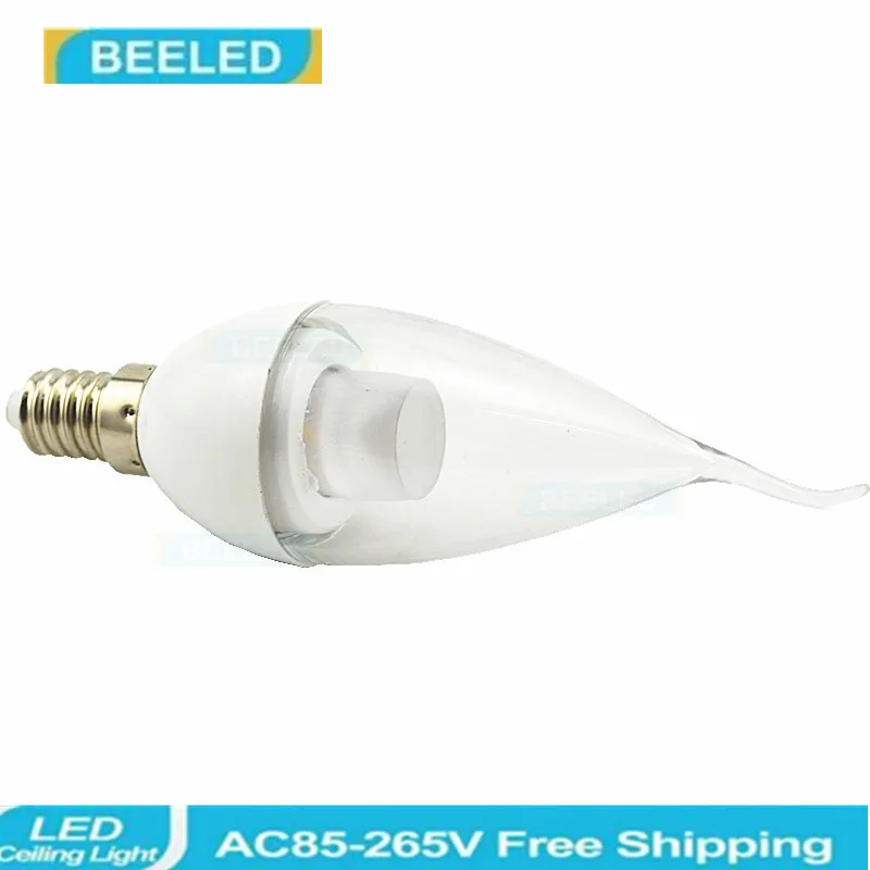 

6 X LED E14 Bulb 5W New Design Crystal bulb lamp LED E14 LED Candle light good quality Bulb Energy Saving home decor 5W bulb