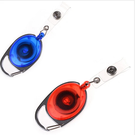 1 шт. модное выдвижное кольцо для ключей катушка с ремнем зажимом ID ремешок