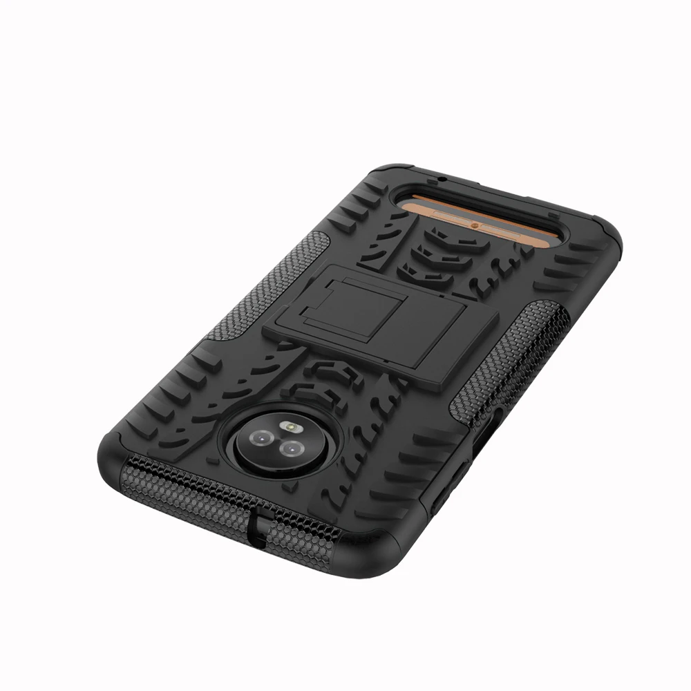 Чехол для Motorola Moto Z3 Play пластиковый силиконовый чехол из ТПУ телефона Z 3 Armor 2 в 1
