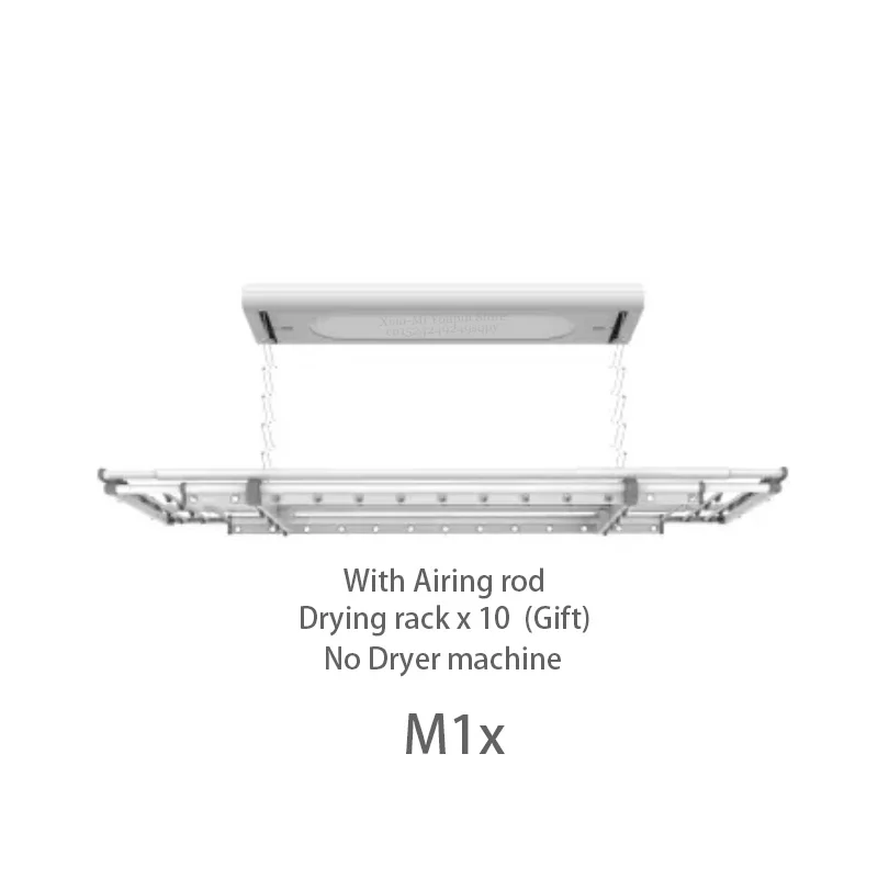 Xiaomi MR BOND Смарт вешалка машина с сушкой M1X Pro грузоподъемность 30 кг работать с Mijia приложение с проветриванием стержень для умного дома - Цвет: M1x